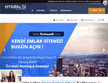 Tablet Screenshot of emlakkobi.com